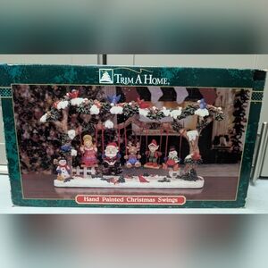 Hand Painted Christmas Swings